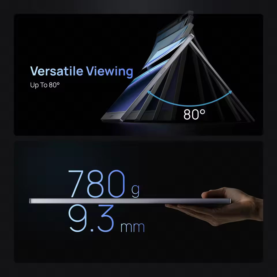 16,1" 144 Hz | Bärbar gamingskärm (inkl. skyddssleeve)