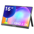 16,0" 2.5K QHD | Kristallklar bildkvalitet