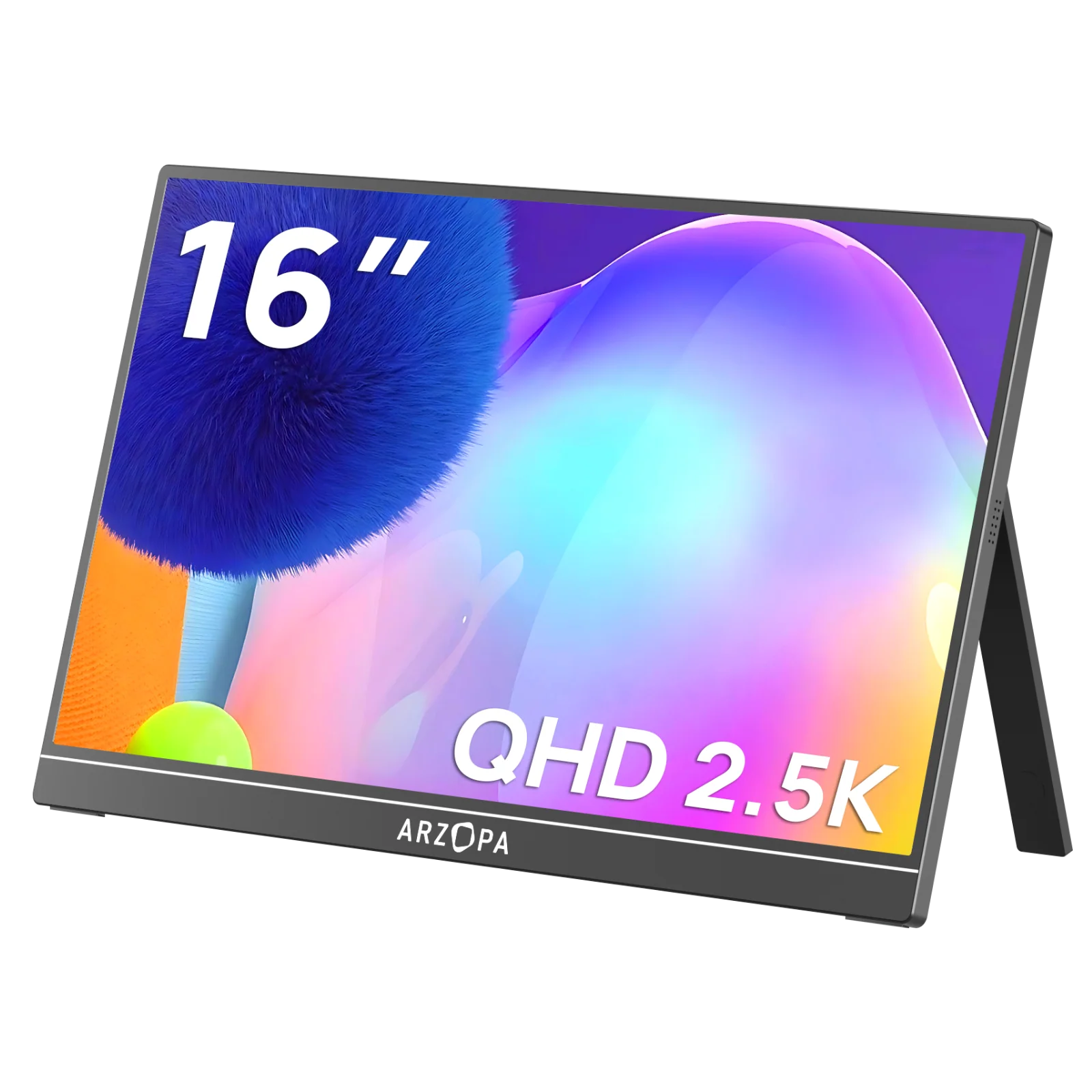 16,0" 2.5K QHD | Kristallklar bildkvalitet